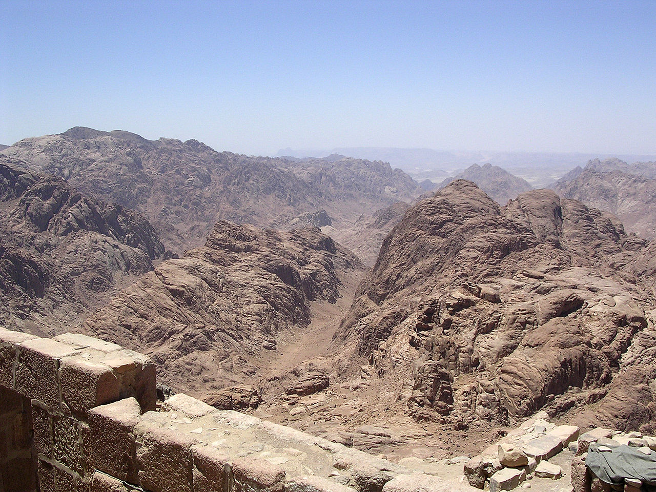 Photo de la plaine de Sinaï